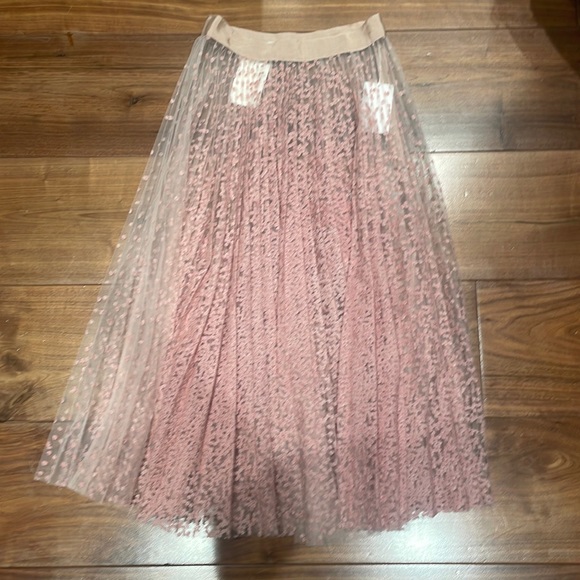 LAURA GARCIA Madeleine tulle skirt pink size 0 Moda Operandi - Picture 1 of 5